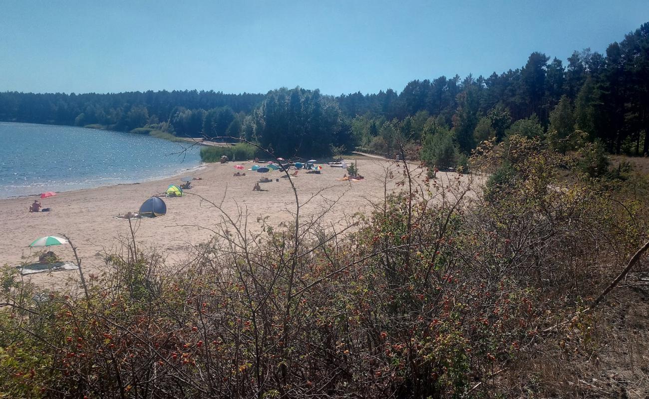 Foto de Strandperle Helenesee Beach con arena brillante superficie