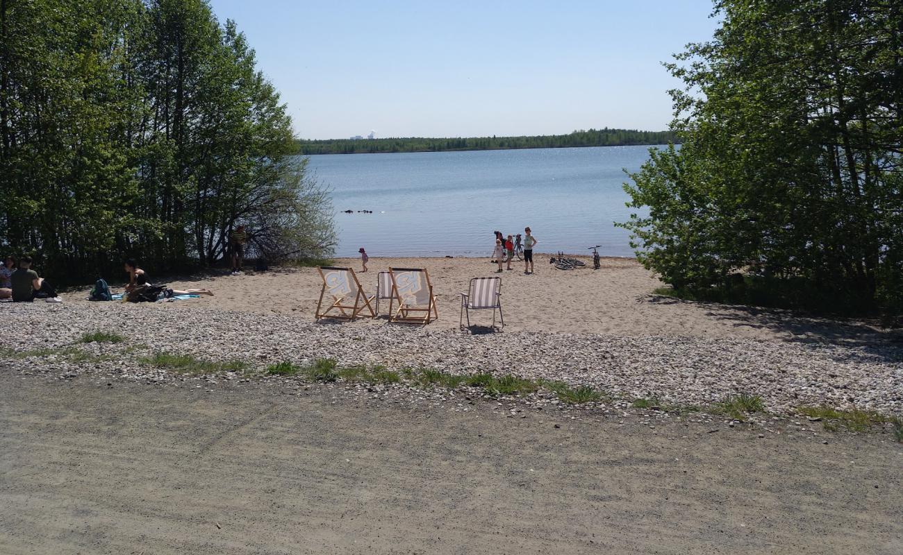 Foto de Markkleeberg Strandbad con arena brillante superficie