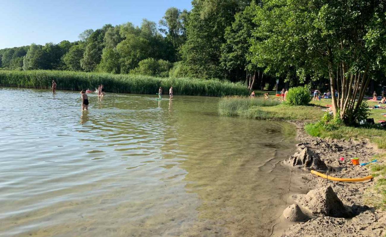 Foto de Strandbad Motzen con hierba superficie