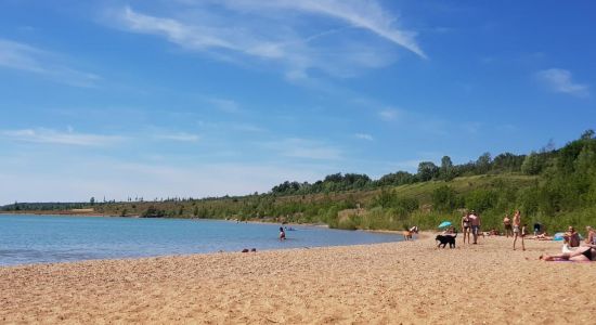 Hundestrand Stormthaler See