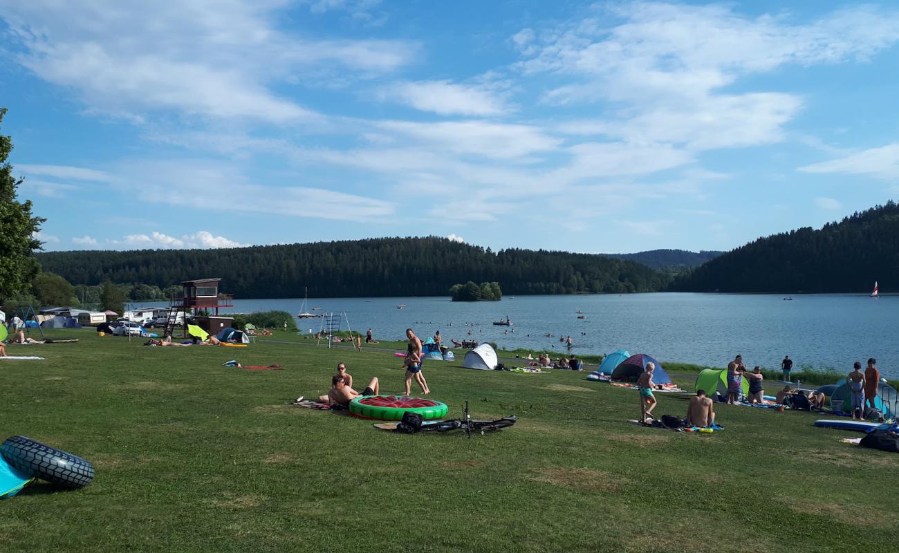 Foto de Hildburghauser Wald Strand con hierba superficie