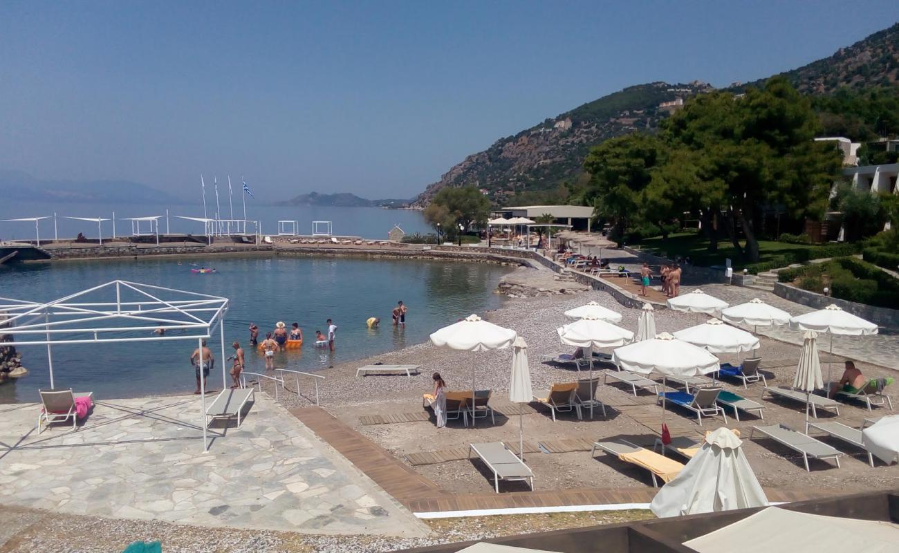 Foto de Poseidon Resort beach con guijarro fino gris superficie