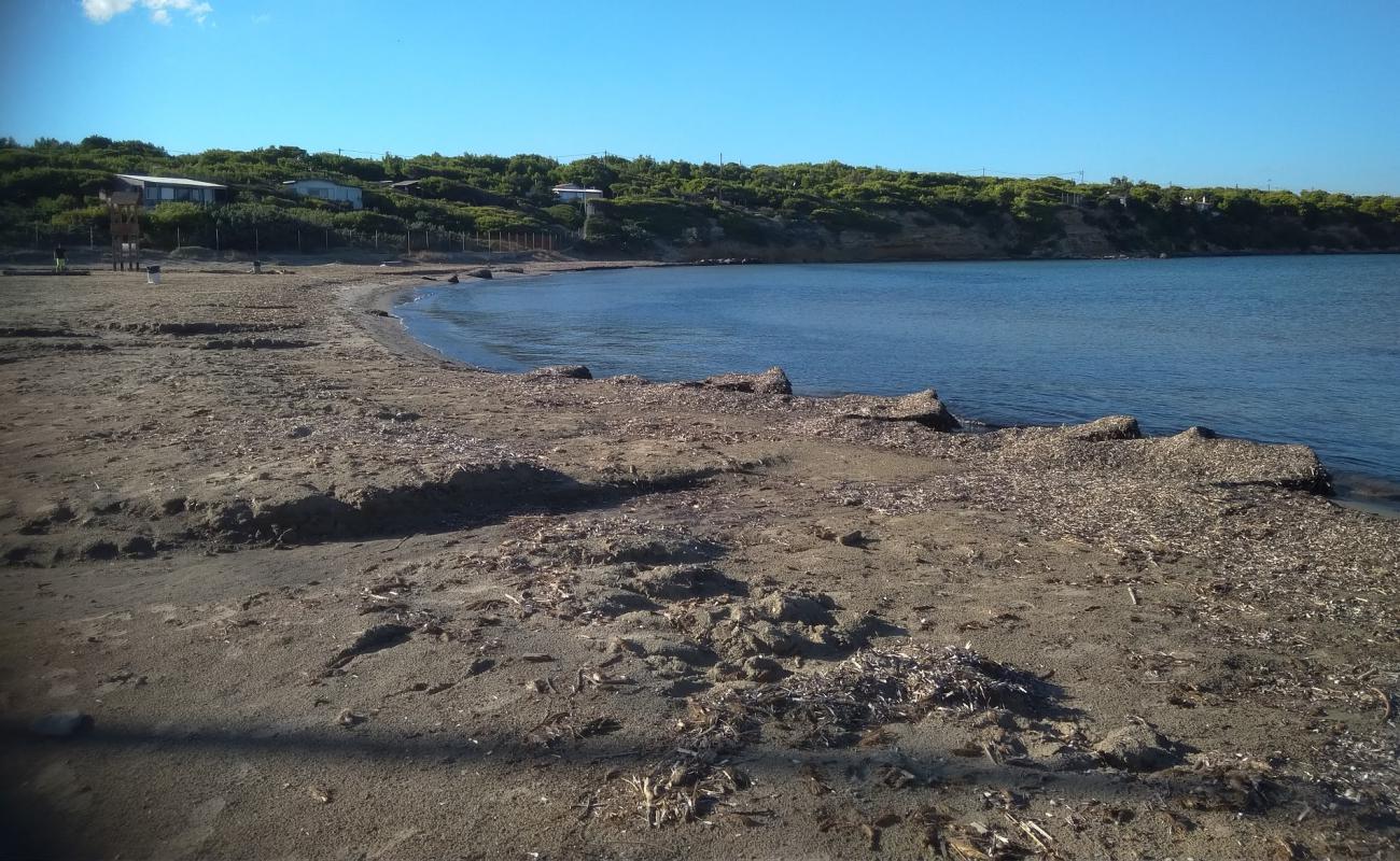 Foto de Avlaki beach con arena brillante superficie