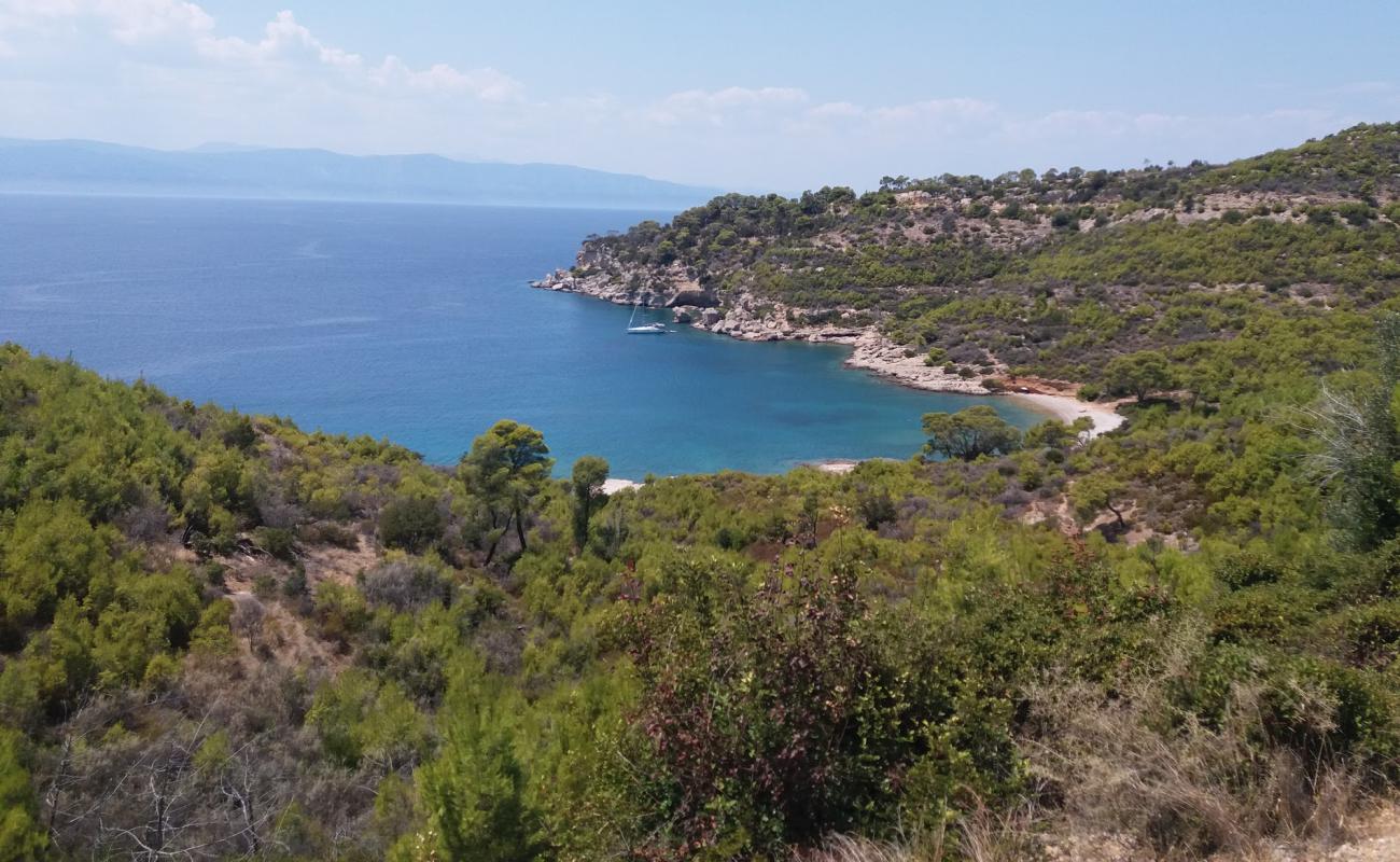 Foto de Spetses Beach III con guijarro ligero superficie