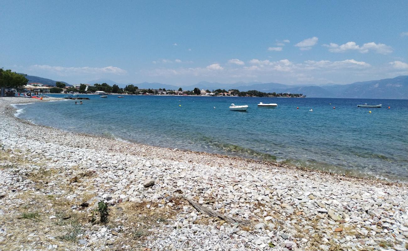 Foto de Selianitika beach II con guijarro gris superficie