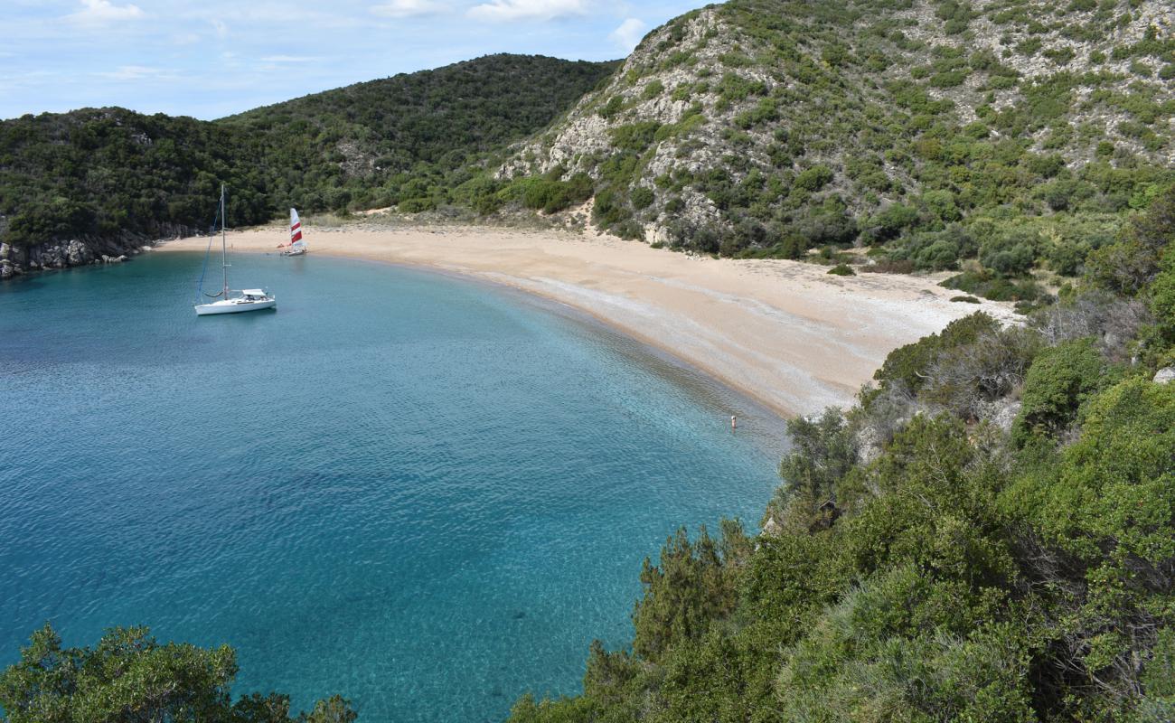 Foto de Marathi beach con guijarro fino claro superficie