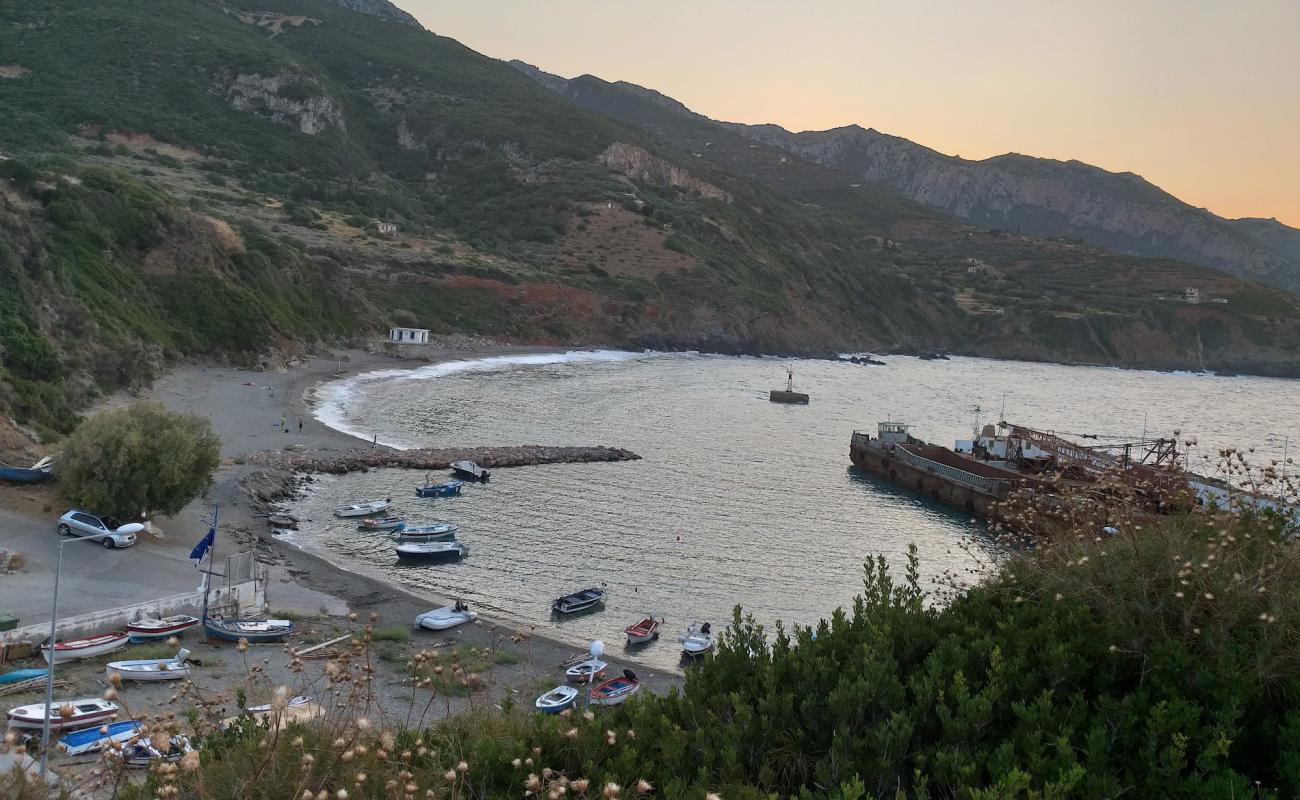 Foto de Panagia beach con guijarro gris superficie