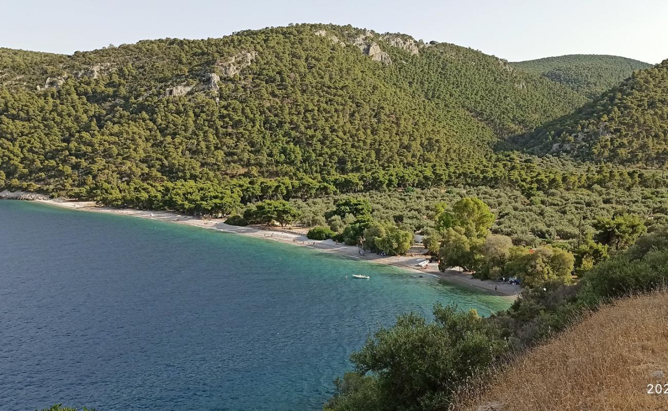 Foto de Paralia Sofikou con guijarro ligero superficie