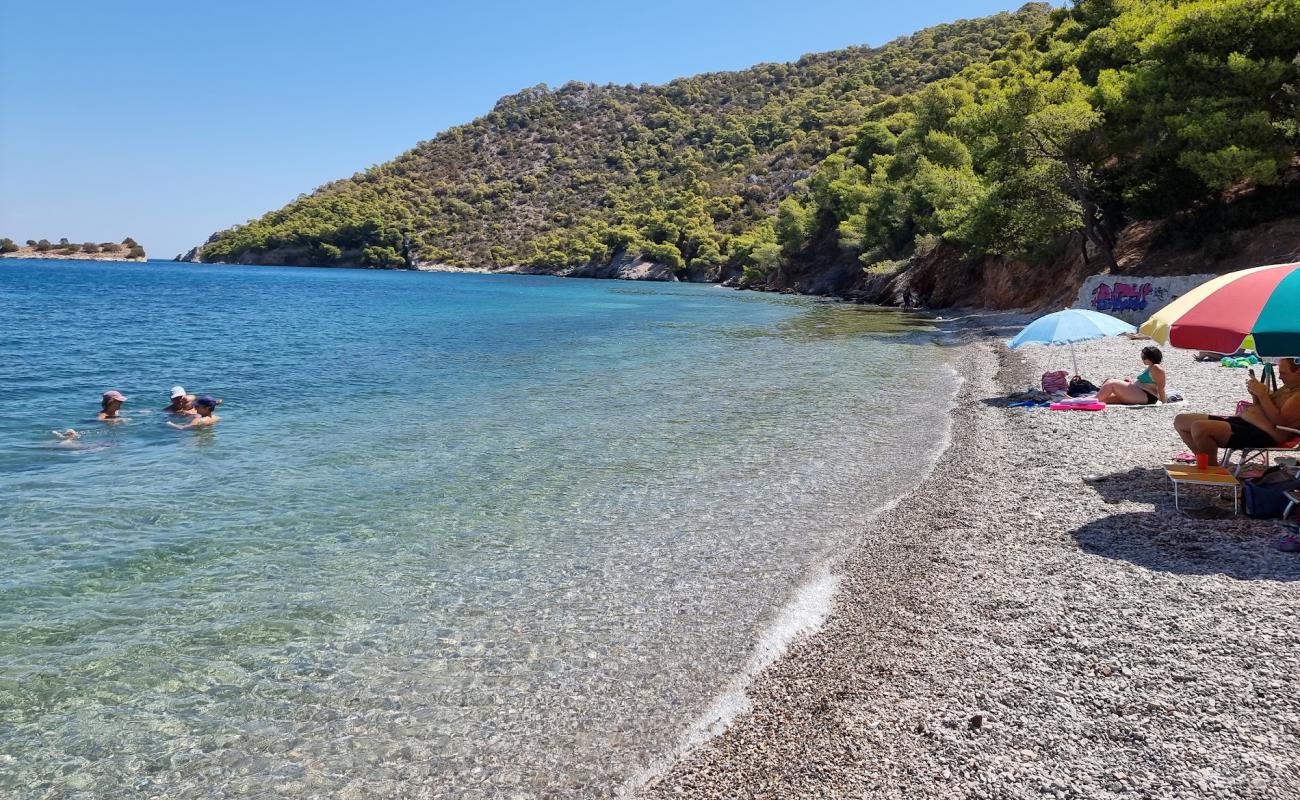 Foto de Siderona beach con guijarro fino claro superficie