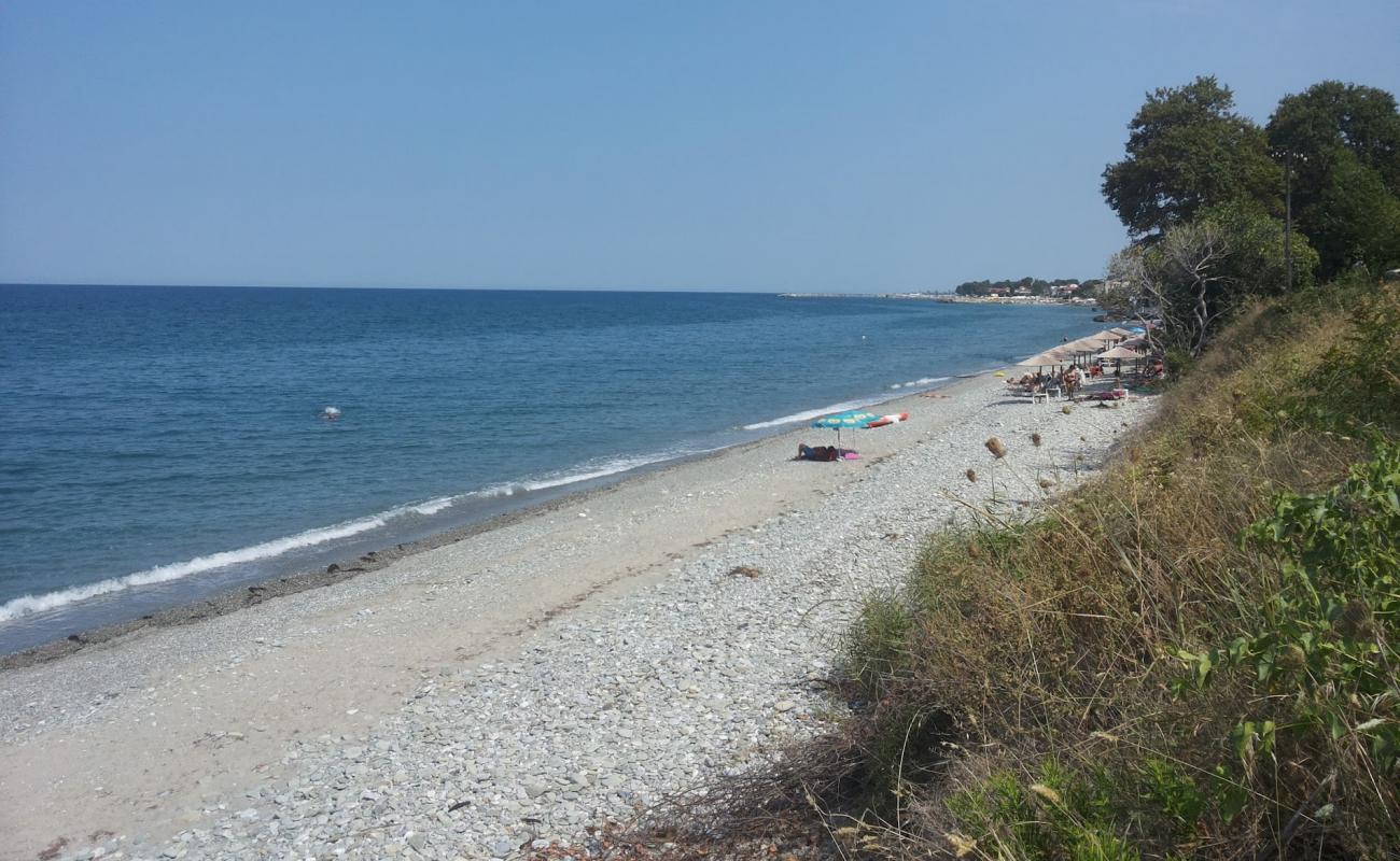 Foto de Platamon beach III con guijarro gris superficie