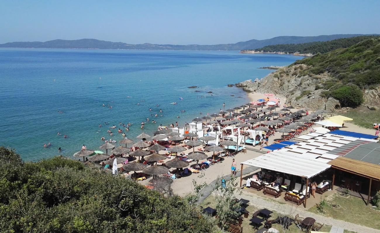 Foto de Playa de Voulitsa con arena brillante superficie