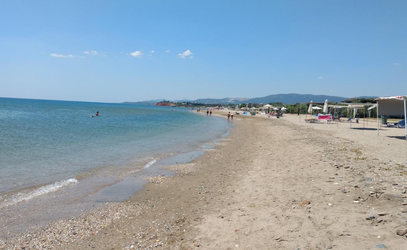 Foto de Alexandroupolis beach con arena fina y guijarros superficie