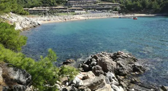 La playa de Thassos