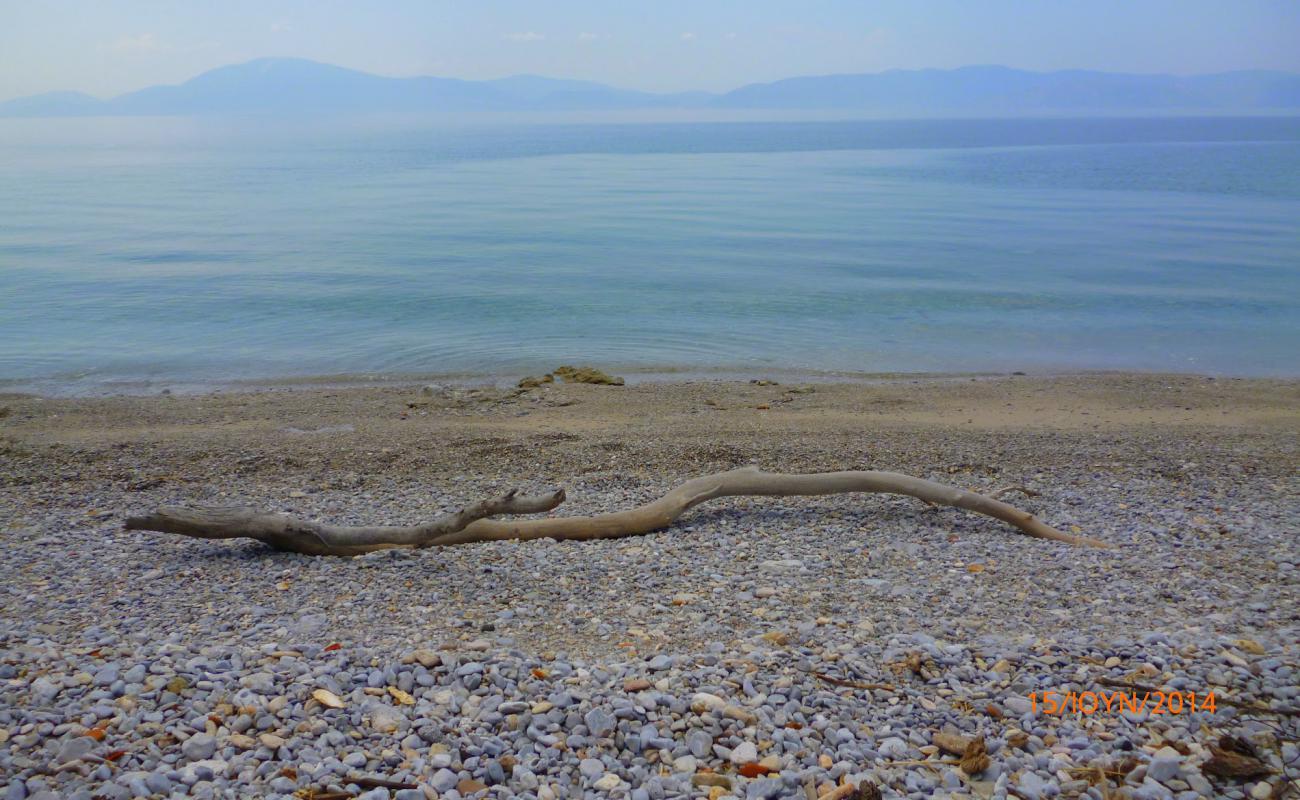 Foto de Dafnonta 2 beach con guijarro fino gris superficie