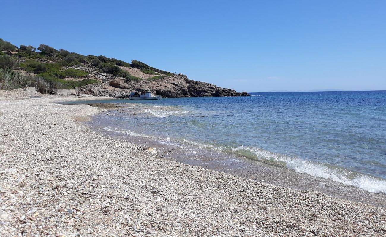 Foto de Pathos beach con arena fina y guijarros superficie