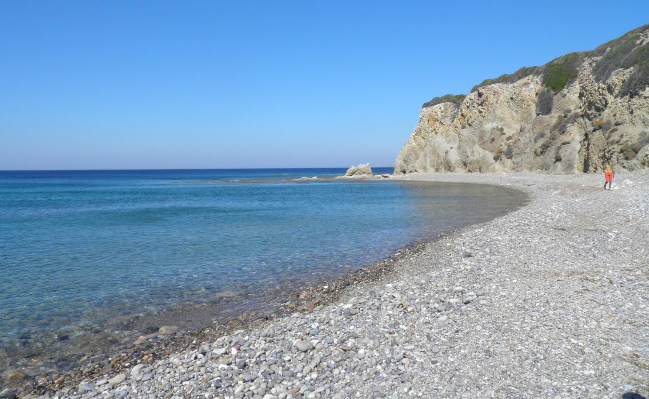 Foto de Vatera beach V con guijarro ligero superficie