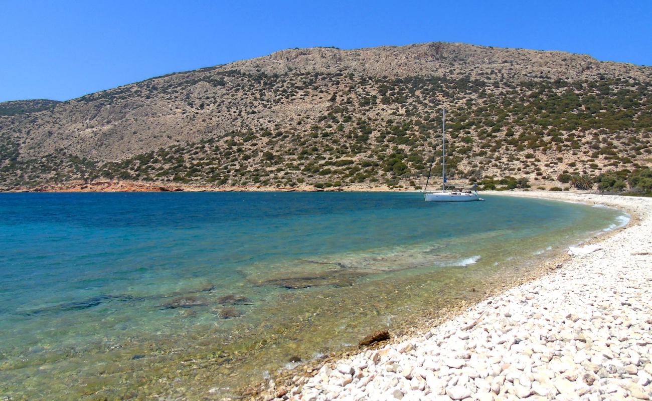 Foto de Alimia beach con piedra superficie