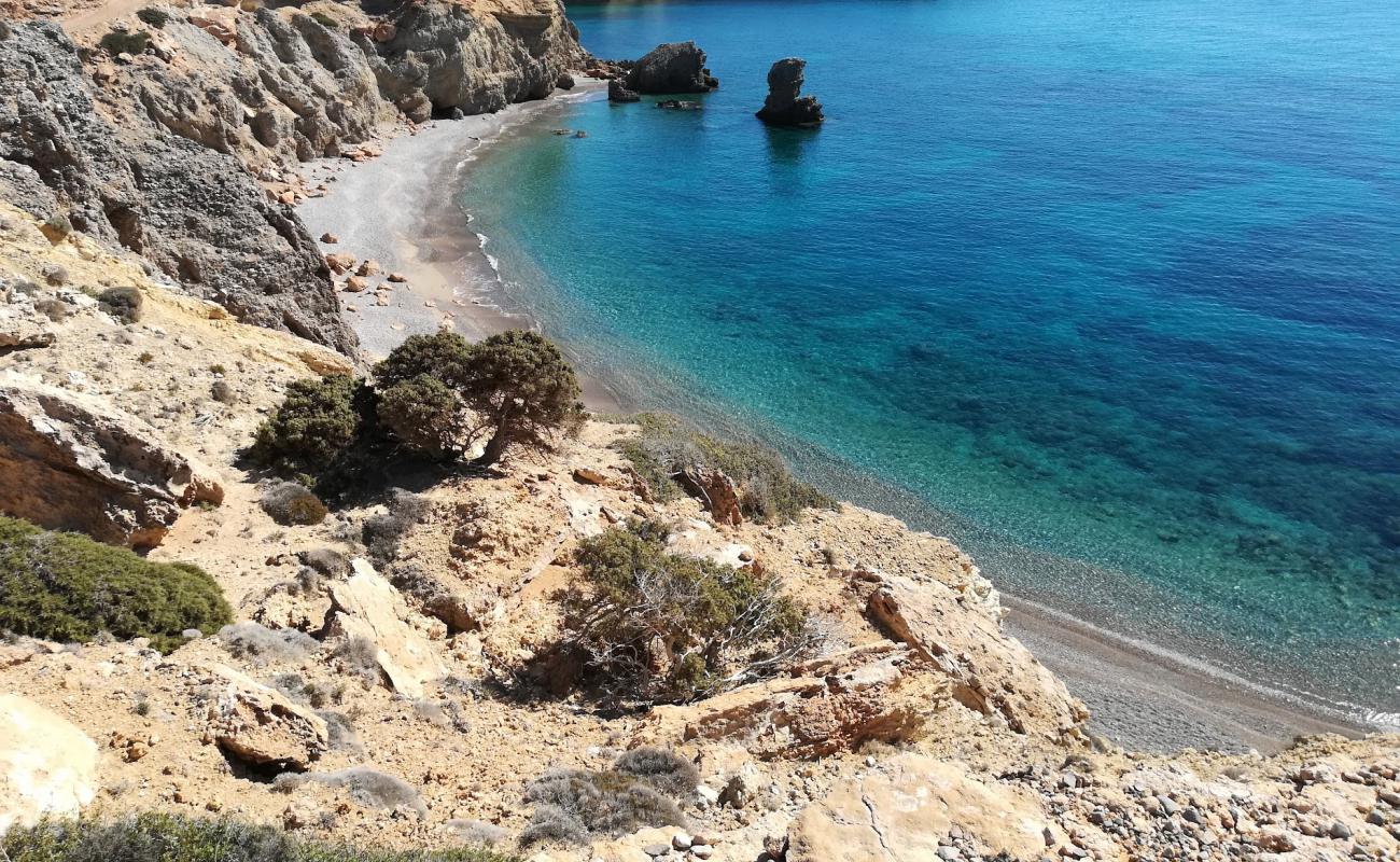 Foto de Agios Teodoros beach II con arena fina y guijarros superficie