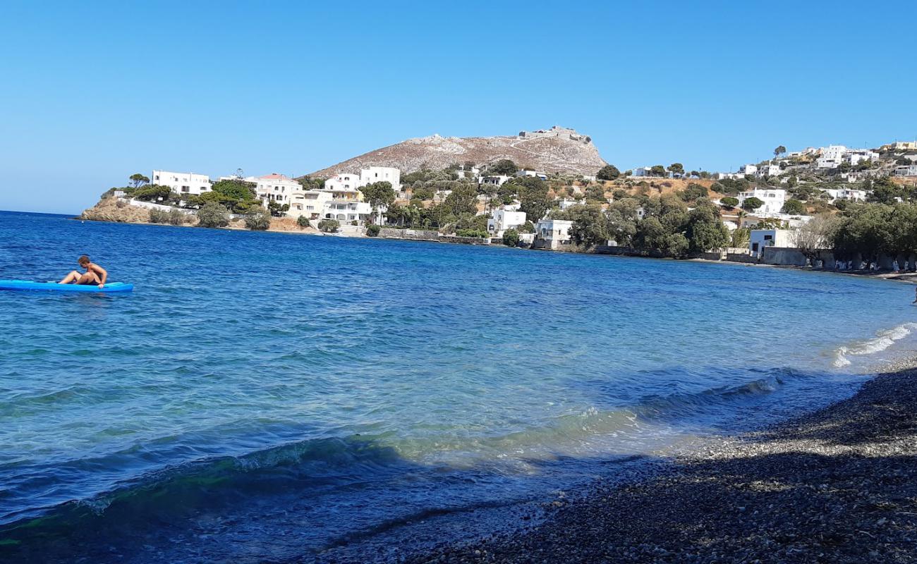 Foto de Valsami beach II con guijarro fino gris superficie