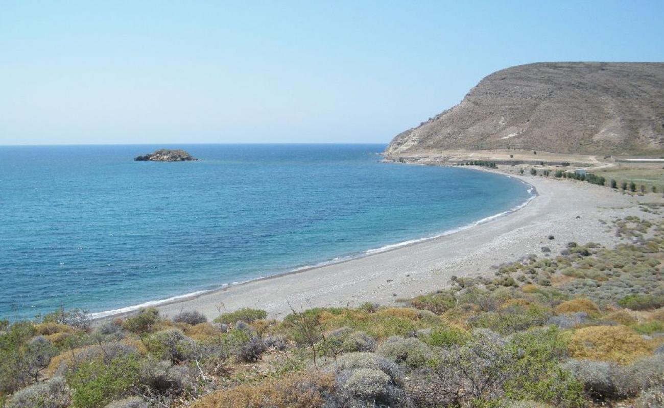 Foto de Archontiki beach con guijarro gris superficie