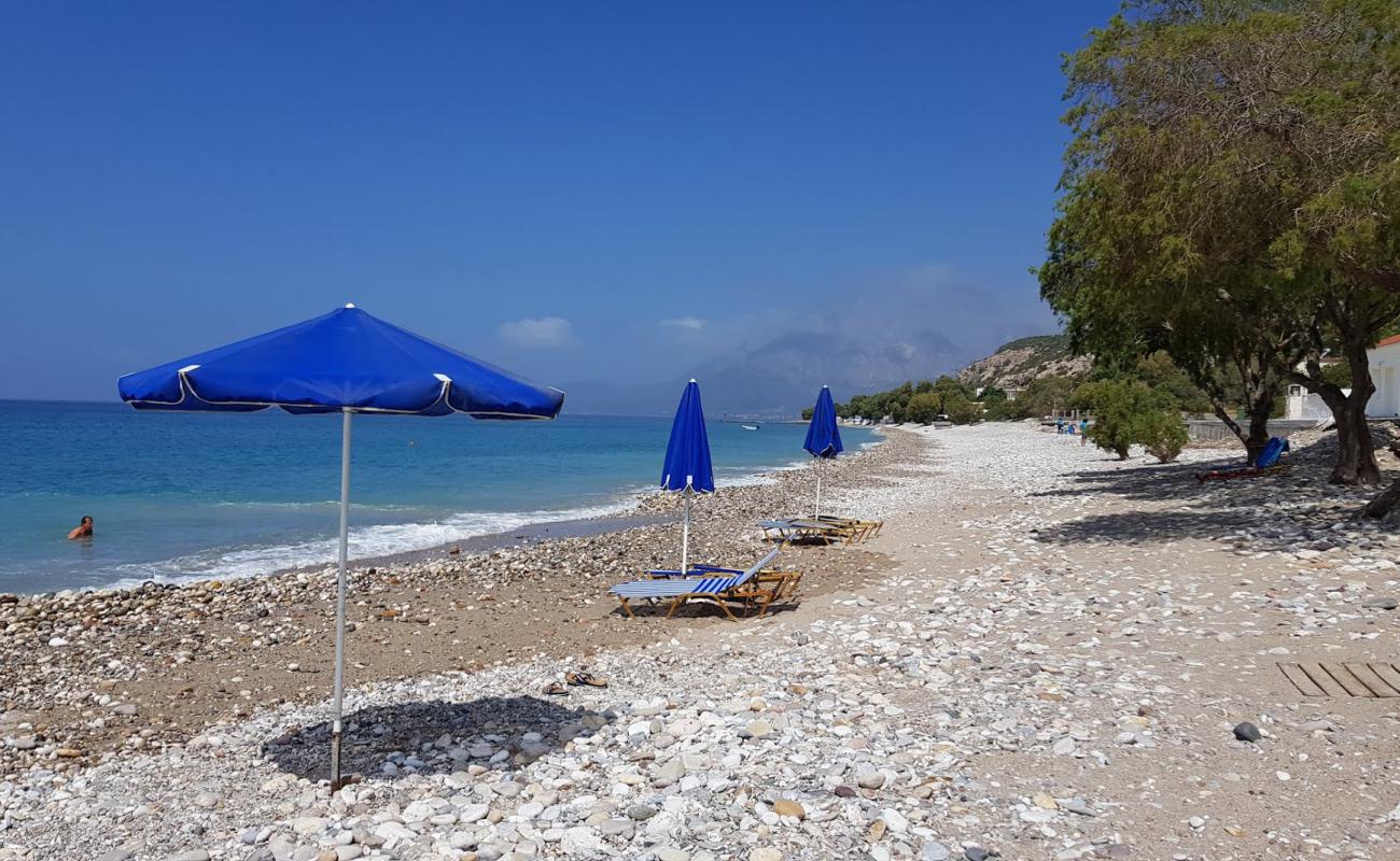 Foto de Balos beach con arena fina y guijarros superficie