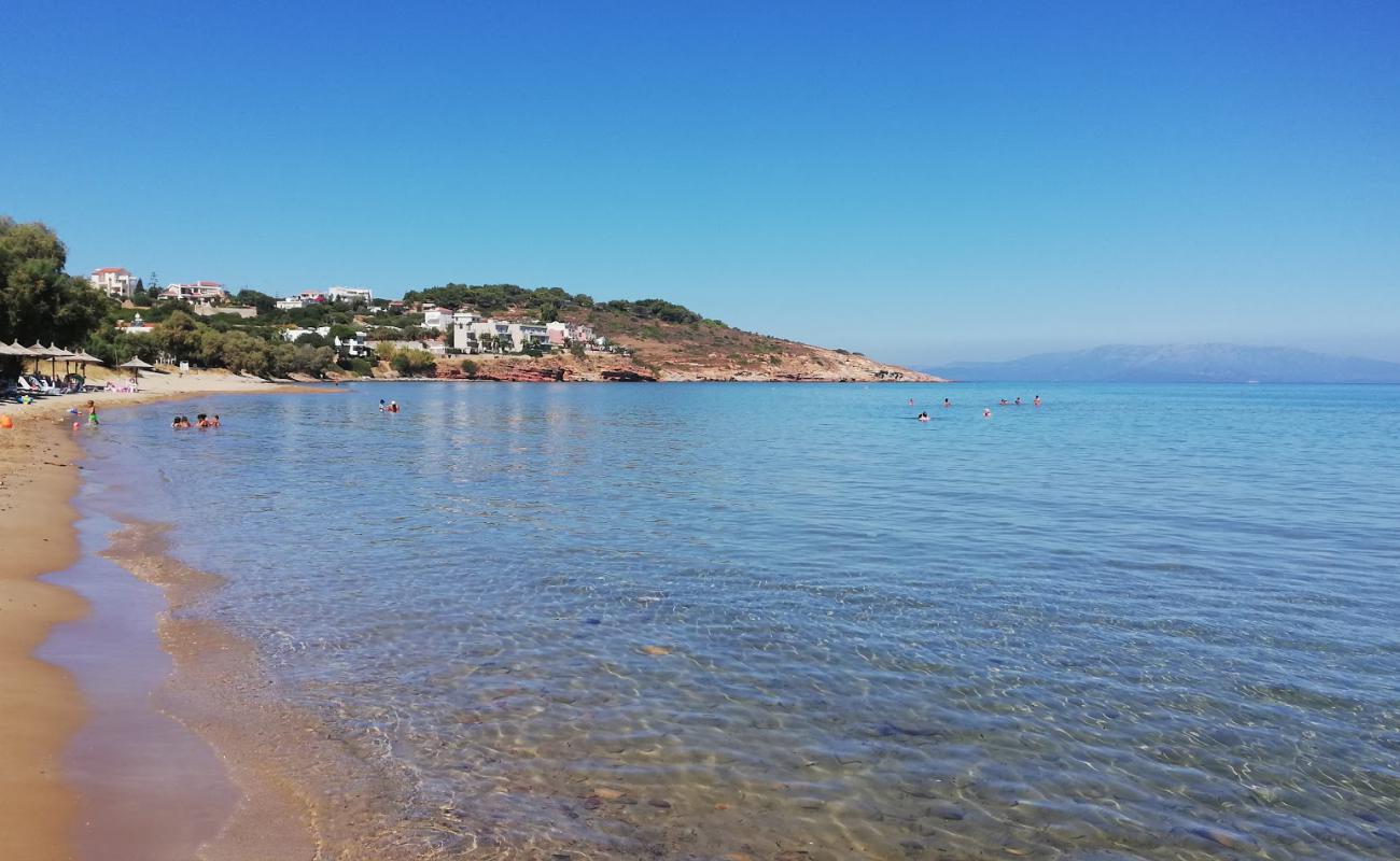 Foto de Playa de Karfas con arena fina oscura superficie