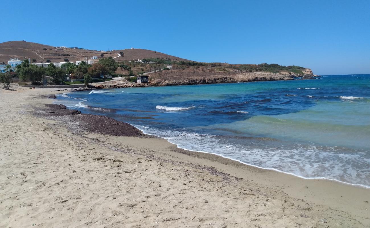 Foto de Sifneiko beach con arena brillante superficie