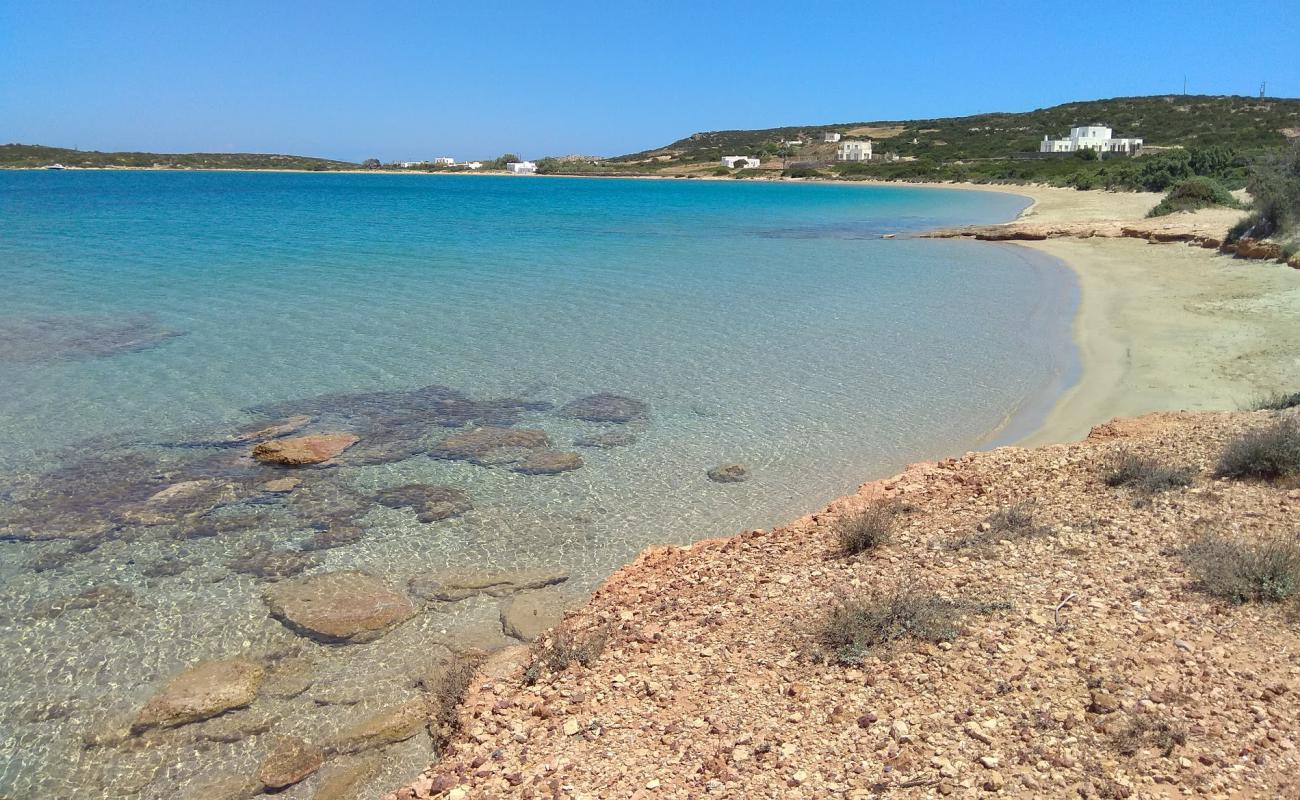 Foto de Playa Lageri con arena brillante superficie