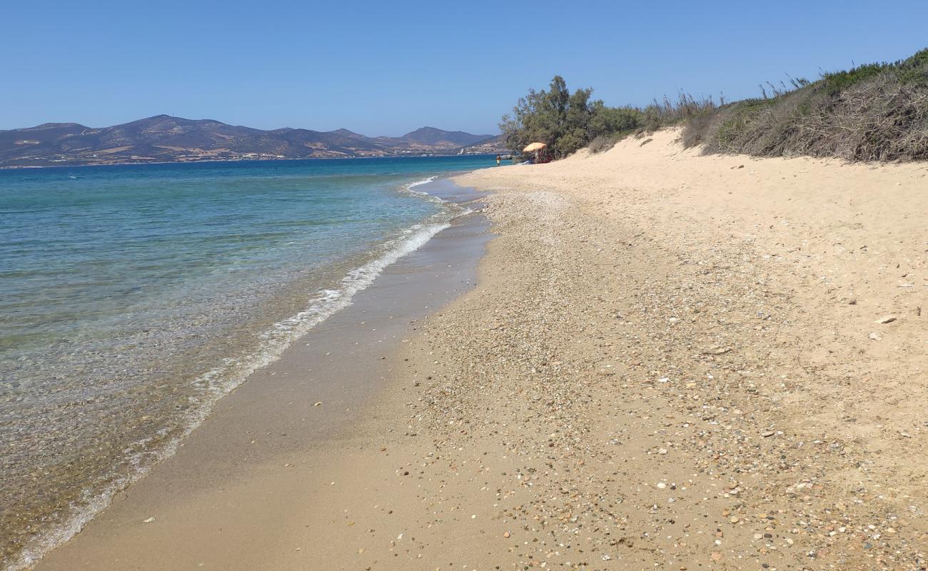 Foto de Voutakos beach con guijarro fino claro superficie