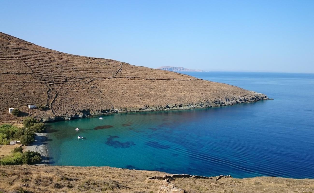 Foto de Kentarchos beach con guijarro gris superficie