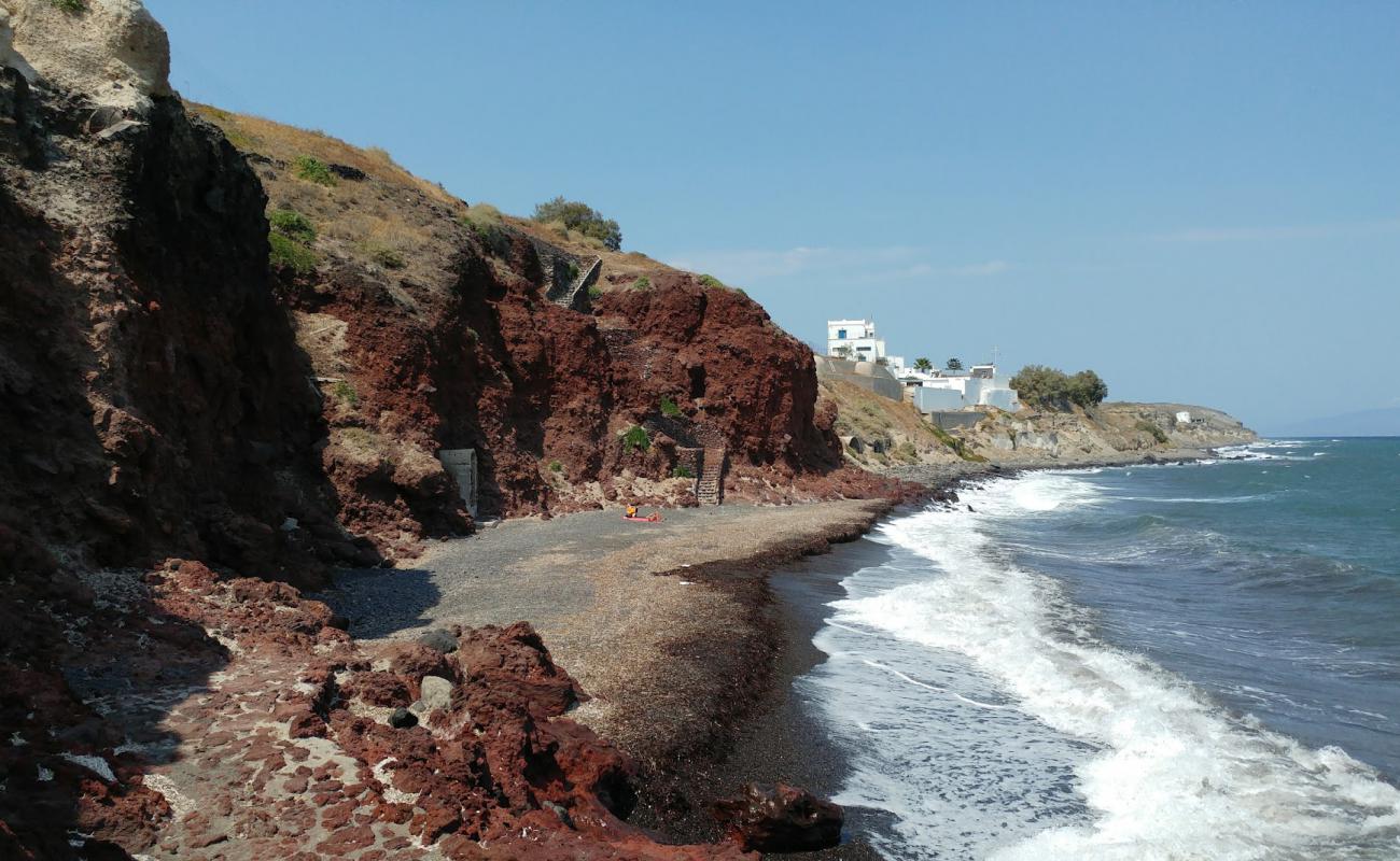 Foto de Pori beach con guijarro fino gris superficie