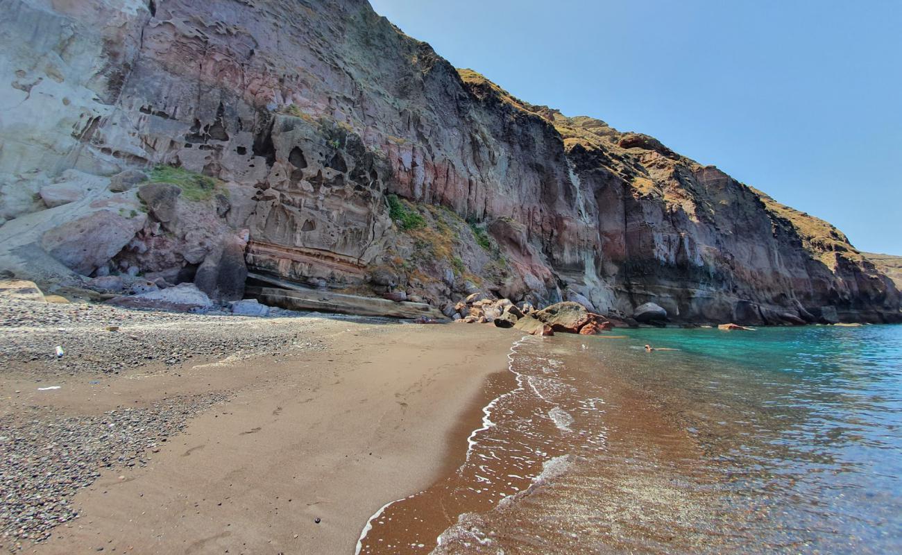 Foto de Thermes beach con arena gris y guijarros superficie