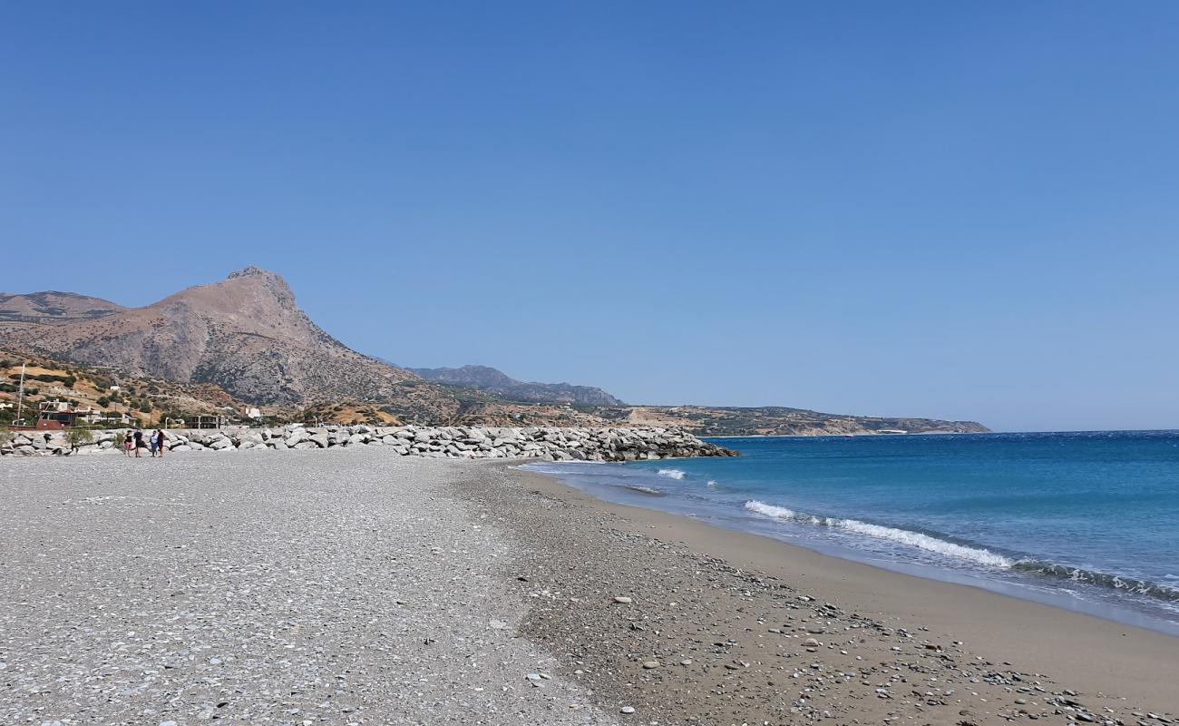 Foto de Kastri beach con arena fina y guijarros superficie