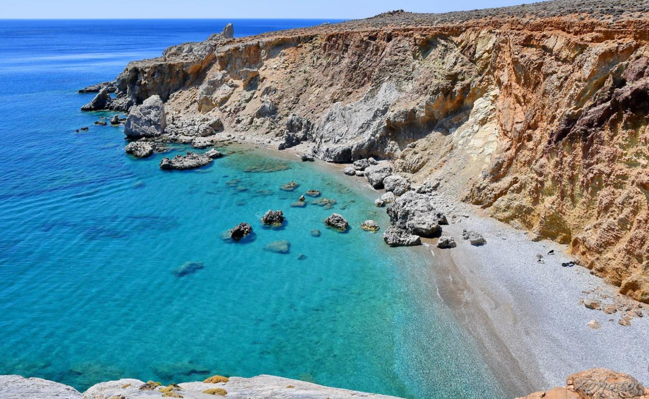 Foto de Agios Nikitas beach con guijarro gris superficie