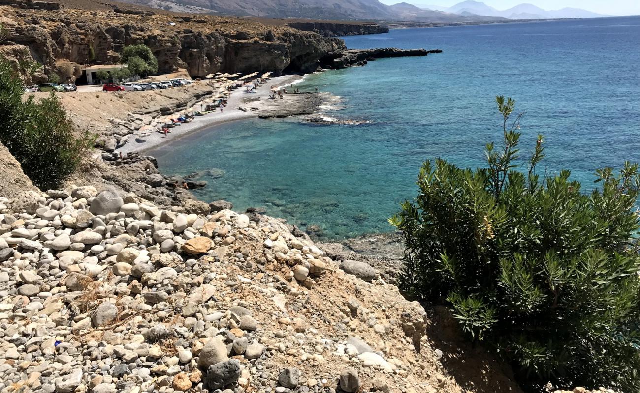 Foto de Filaki beach con guijarro fino gris superficie