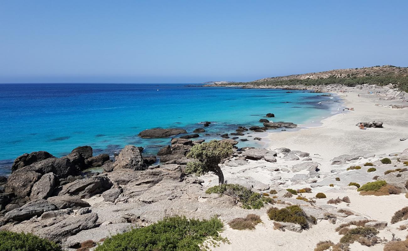 Foto de Playa Kedrodasos con arena brillante superficie