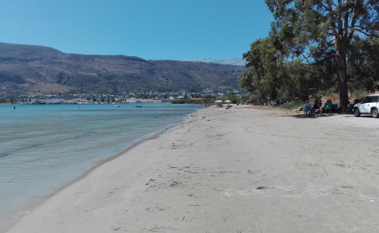 Foto de Meltemaki beach con arena brillante superficie