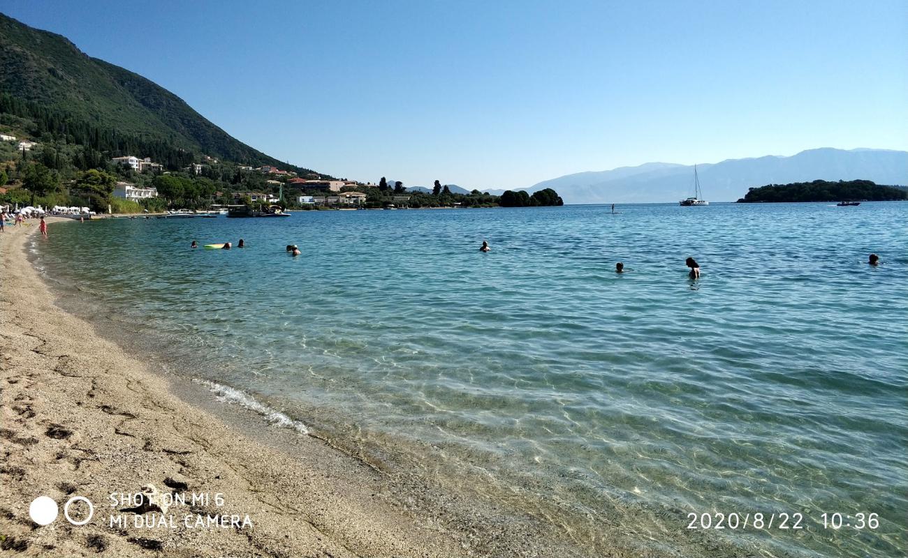 Foto de Playa de Perigiali II con guijarro fino claro superficie