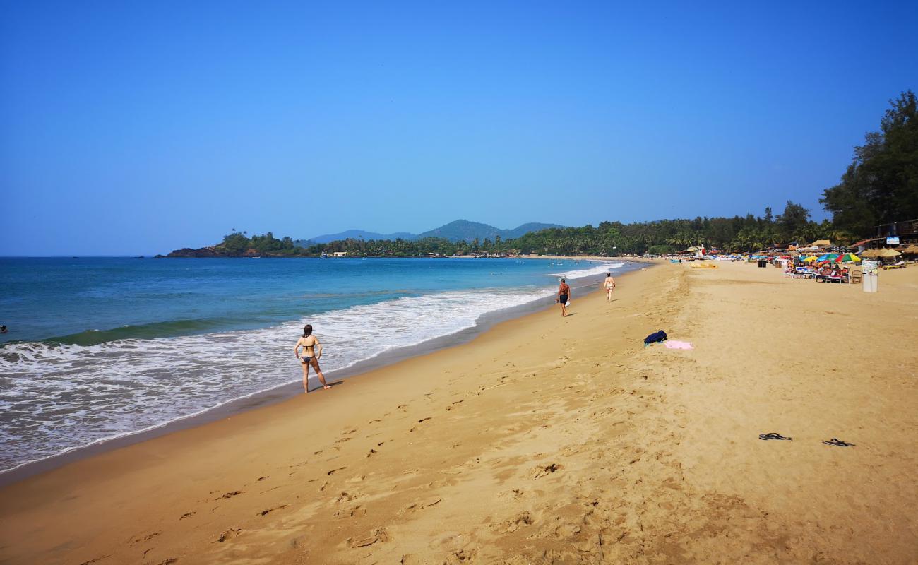 Foto de Patnem Beach con arena brillante superficie