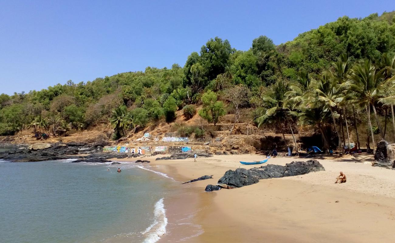 Foto de Playa del Paraíso con arena brillante superficie