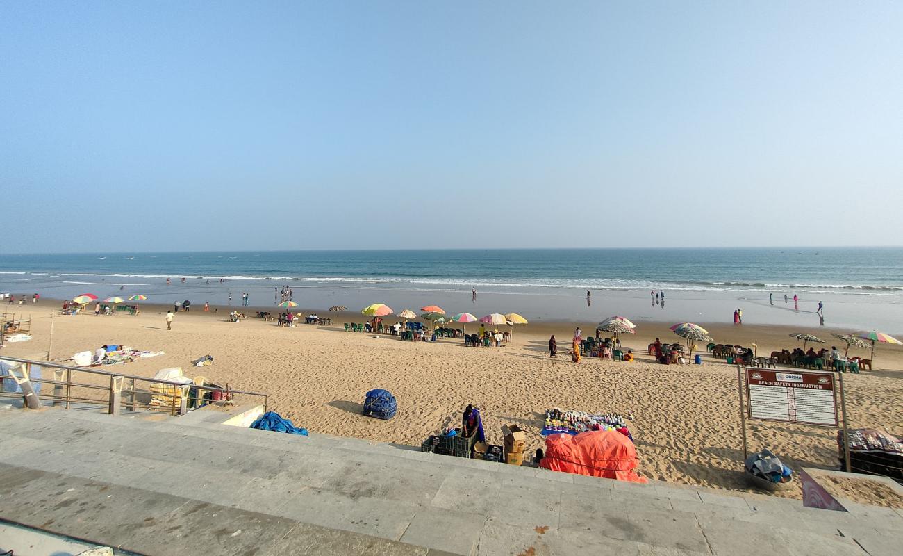 Foto de Gopalpur Beach con brillante arena fina superficie