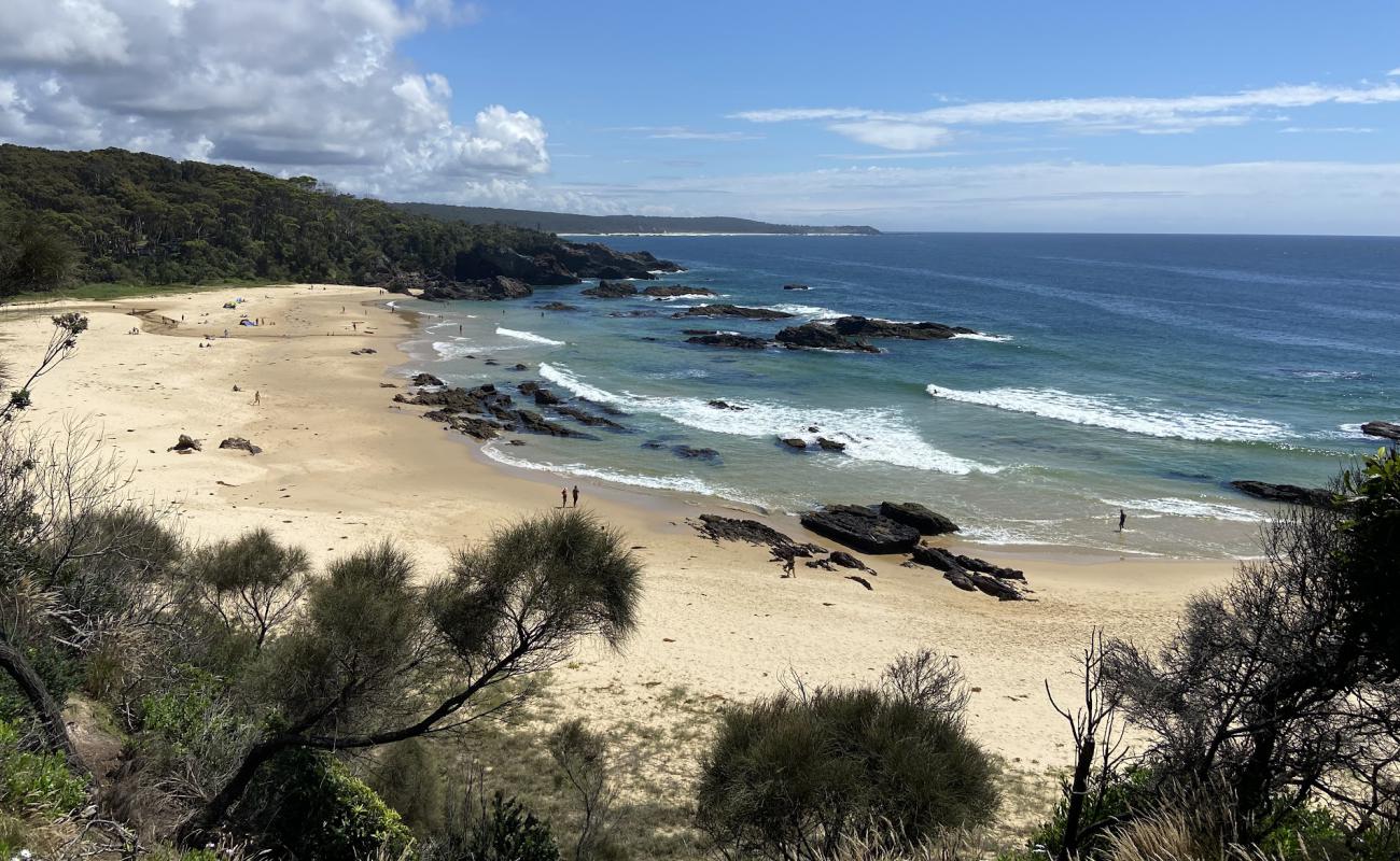 Foto de Mystery Bay Beach con arena brillante superficie