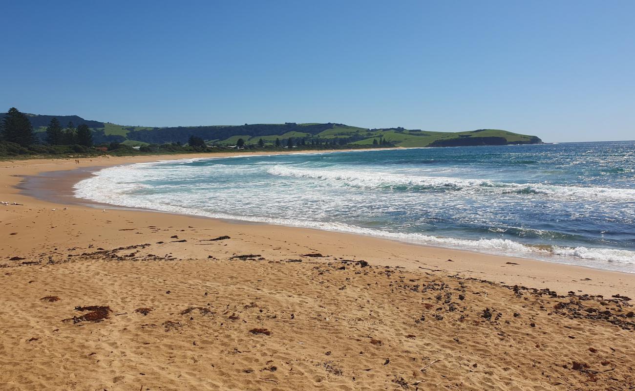 Foto de Werri Beach con brillante arena fina superficie