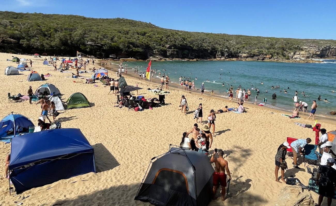 Foto de Wattamolla Beach con arena brillante superficie