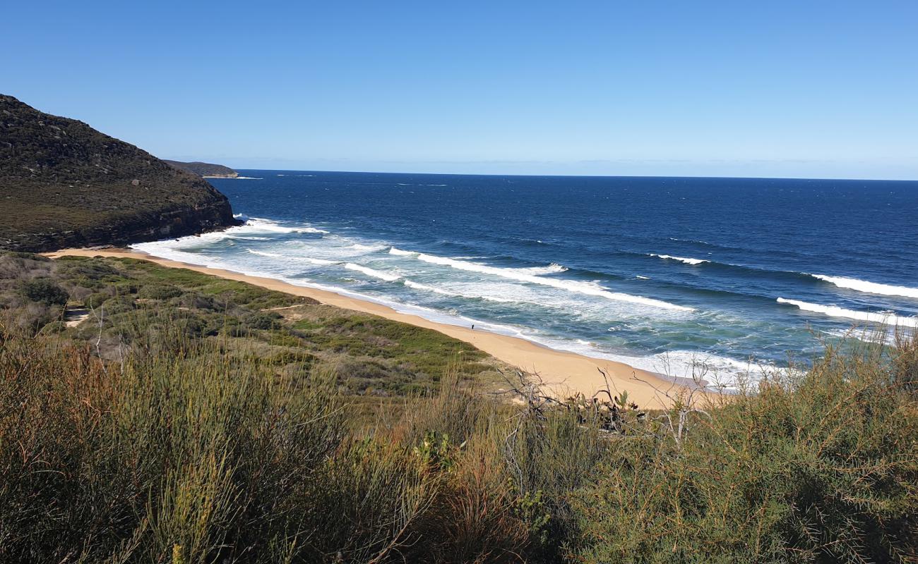 Foto de Tallow Beach con arena brillante superficie