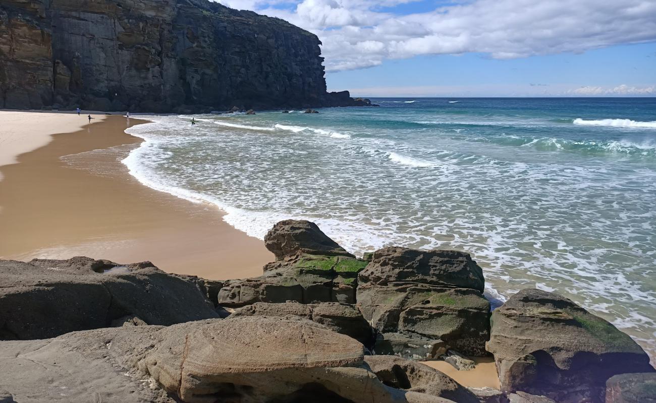 Foto de Redhead Beach con brillante arena fina superficie