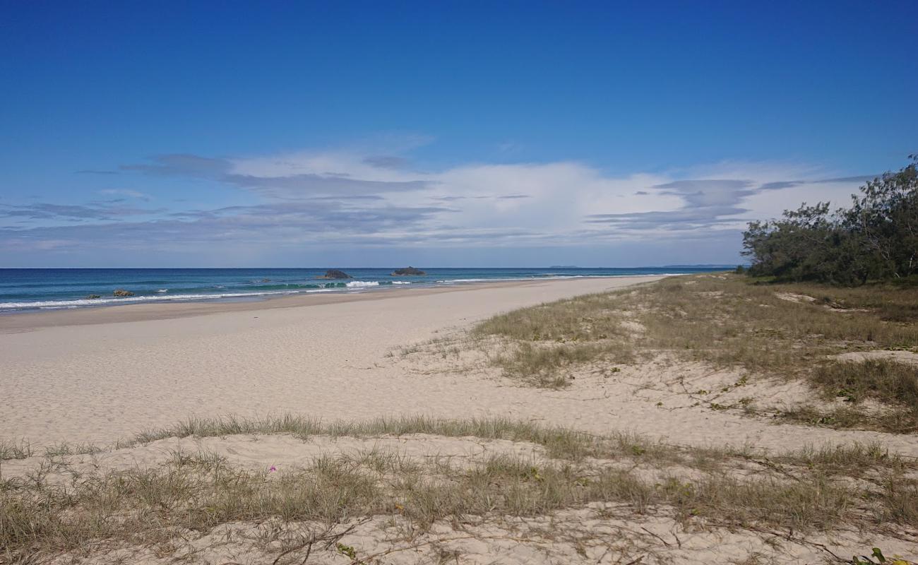 Foto de Pottsville Beach con arena brillante superficie