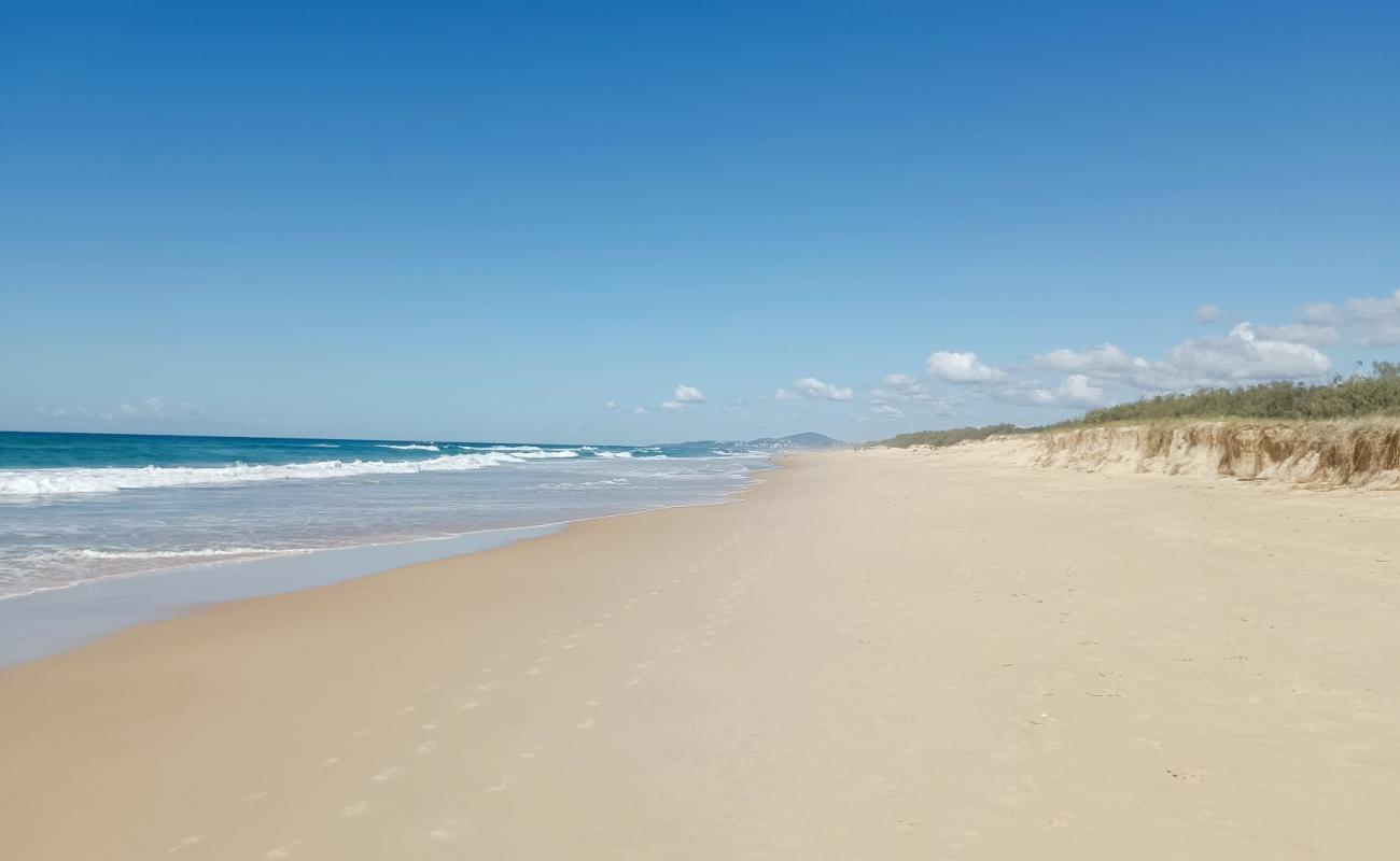 Foto de Marcus Beach con brillante arena fina superficie