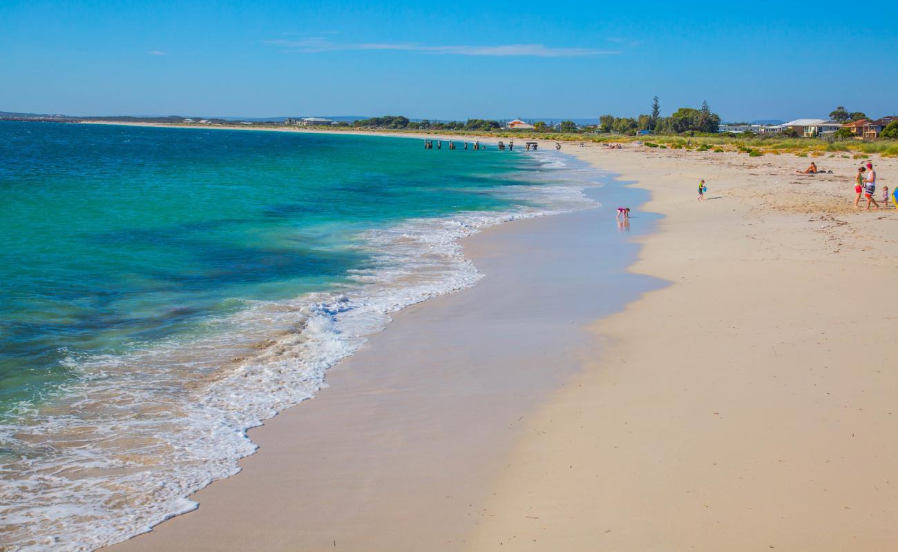 Foto de Jurien Bay Jetty con arena fina blanca superficie