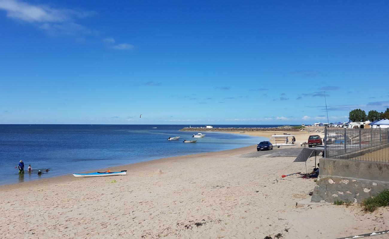 Foto de Port Vincent Beach con arena brillante superficie